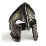 Anillo Casco Gladiador Espartano Acero Inoxidable Calavera 4