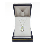 Colgante Joya Cristal De Swarovski, Plata Esterlina Raindrop