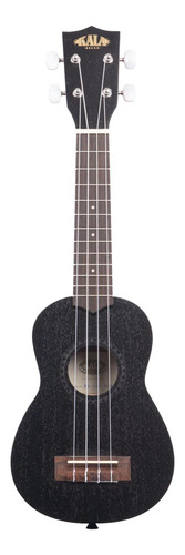 Ukulele Soprano De Caoba Satinado Negro Ka-15s-blk Kala