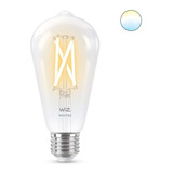 Lampara Led Wiz Filamento Edison St64 7w Blanco Regulable