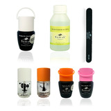 Kit Kapping Nivelador Uñas Gel Led/uv X7u Inicial By Sarac