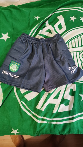 Shorts Palmeiras Rhumell Infantil G Oficial Original 