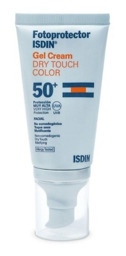 Isdin Fotoprotector Gel Cream Dry Touch Color Spf 50+