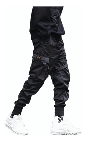 Pantalones Cargo For Hombre Joggers Casuales Harem Hip Hop .