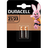 Pilhas Duracell 12v Alcalina Cartela Com 2 Unidades Mn21/a23