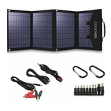 Coocheer Cargador Solar 120 W Panel Solar Portátil Plegable 