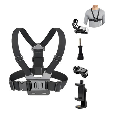 Arnés De Pecho Fácil De Instalar Para Gopro Accesorios Camar | Meses sin interés