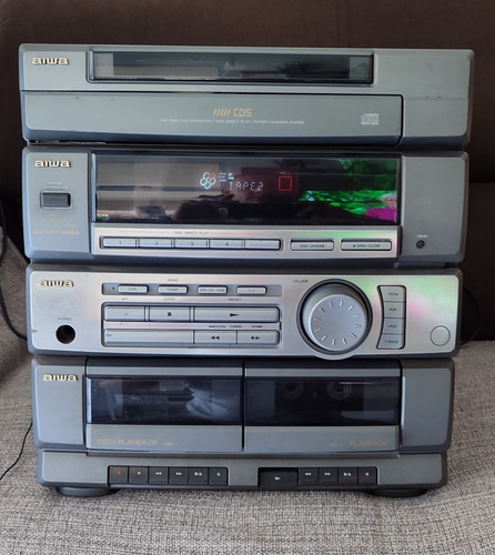 Central Aiwa Zr300. Não T99 T9 N6 1060 Mk2 