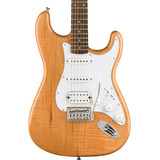 Guitarra Elétrica De Cor Natural Squier Affinity Series Stratocaster Hss Orientação Para A Mão Direita