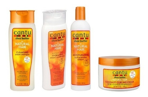 Kit Cantu Para Cabellos Rizados, Afro O Crespos Linea Nutrit