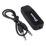 Adaptador Receptor De Sinal Bluetooth Usb P2 Som Pc Auxiliar