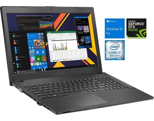 Notebook Asuspro I7-8550u Geforce Mx110 256ssd 8gb