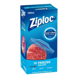 Bolsas Reutilizables P/congelar Ziploc® Gallon 26x27cm, 38pz