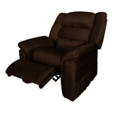 Reposet Elara Suede Chocolate Sofa Salas Muebles Sillones 