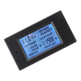 Dc 20a 100v Lcd Digital Medidor De Corriente-vatios- Voltios