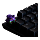 Keycap Evangelion Anime Impreso En Resina 3d