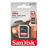 Kit 2 Cartôes Prof Ultra Sandisk 64 Gb Sdxc Uhs-i Card