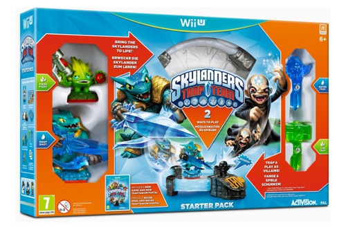 Juego Skylanders Trap Team Starter Pack - Nintendo Wii U 