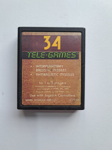 34 Tele Games Atari 2600