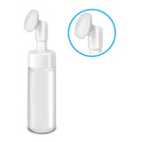 Frasco Pump Espumador Com Escova De Silicone Limpeza Facial