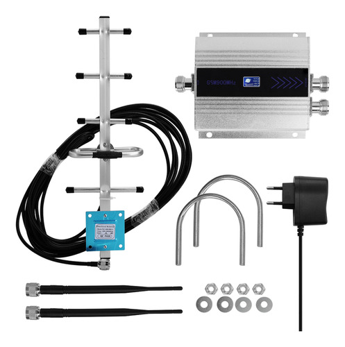 Sistema Móvil De Señal De Antena Lcd Celular Signal Booster