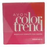 Maquillaje Compacto Para Rostro Color Trend Avon Obscuro