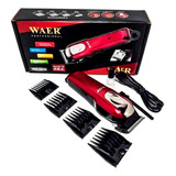 Maquina Peluqueria Cortadora De Pelo Waer Wa-3039 Recargable