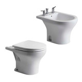 Combo De Sanitarios Ferrum Veneto Inodoro Corto - Bidet 