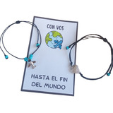 Pulseras Para Compartir Viajeros Avión Viajar Pareja Travel 