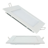 Panel Led 9w Cuadrado Luz Blanca Incrustar Certificados