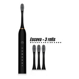 Escova De Dentes Elétrica Ultra Sônica Recarregável