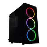 Gabinete Gamer Raidmax Neon Led G21lwbw Megasoft