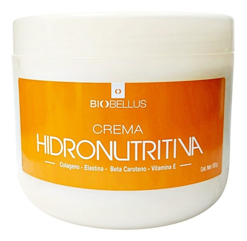 Crema Hidronutritiva X 500 Gr Vitamina E Biobellus