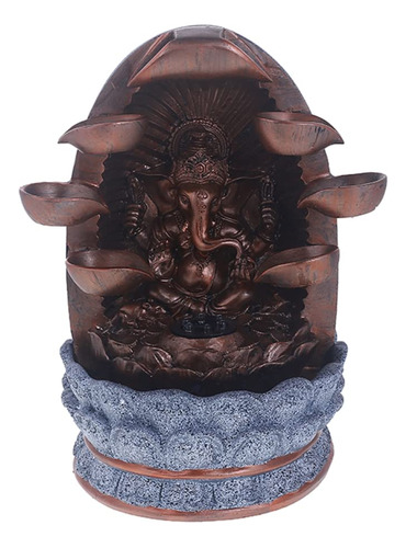 Fuente Zen De Buda Elefante Para Decoración De Escritorio