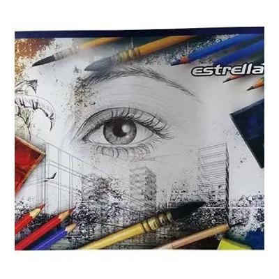 Block De Dibujo Estrella Constructivo 33x25 20 Hojas C:20 | MercadoLibre