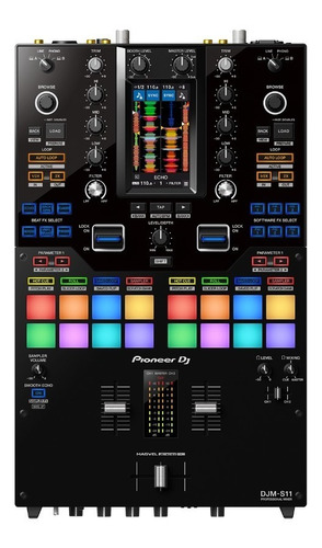 Mixer Dj Pioneer Djm-s11 2 Canales Eq Pads Rekord Box