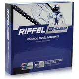Kit Transmision Riffel Yamaha Ybr 125 Completo 43/14 Jm Moto