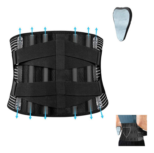 Z Deportes Cinturón De Soporte Lumbar Para Hombres Y Mujeres