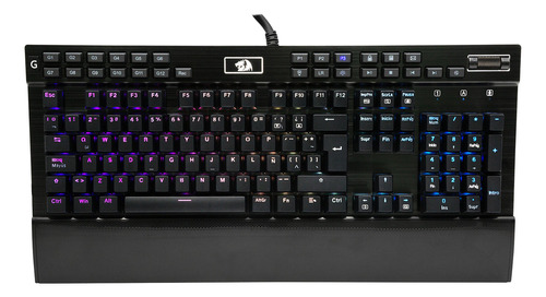 Teclado Gamer Mecanico Yama Black Sw Purple K550rgb-1 Sp