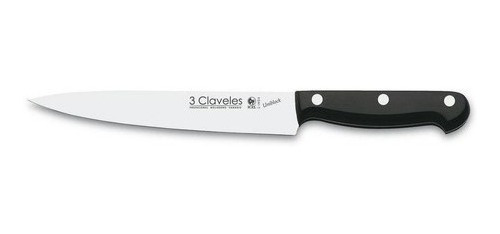 Cuchillo Para Filetear Pescado 3 Claveles 17 Cms Uniblock