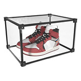 Caja De Almacenamiento De Zapatos Apilable, Transparente,