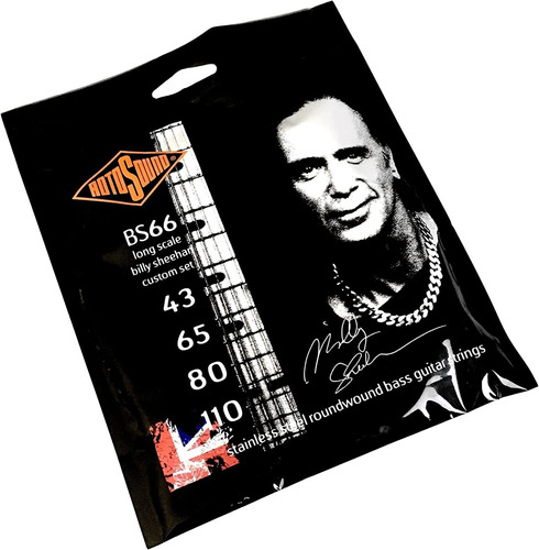 Rotosound Bs66 Swing Bass 66 Cuerdas De Bajo De Acero I...