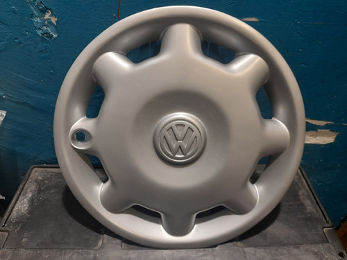 Tapón Para Rin Volkswagen Dervy Emblema Gris Rin 14
