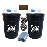 Kit Hidroponia Completo Balde 4 L Indoor Duo 0800 Grow