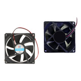 Paquete De 2 Ventiladores Con Cubierta De 92 80 Mm, 12 V ,