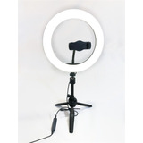 Aro Luz Led 26 Cm Para Soporte Carga Usb Hugel Musicapilar