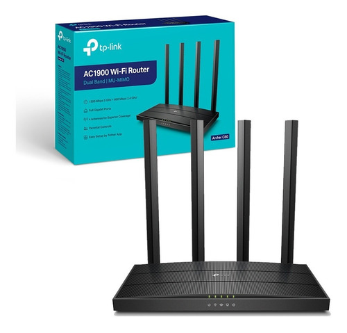 Roteador Wireless Wifi Tp-link Archer C80 1900mbps 4 Antenas