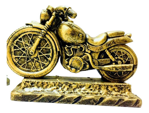 Enfeites De Sala Moto Estatueta Decorativa Em Resina Vintage