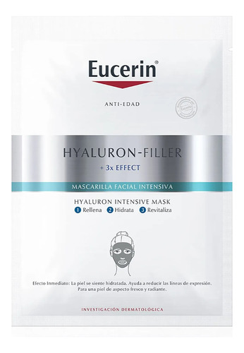 Eucerin Hyaluron Filler Mascarilla Facial Intensiva Antiedad