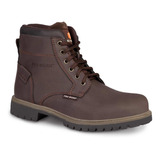 Bota Hombre Botin Casual Caballero Pro Work 77607 Marron